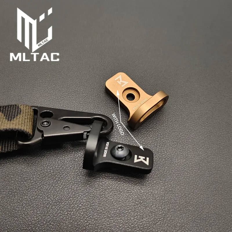 Tactic Gear Strap Buckle QD Sling Swivel 20mm Picatinny Rail Mount Base Quick Detach Rail Mount for Mlok Rail Gun Accessories - Image 5