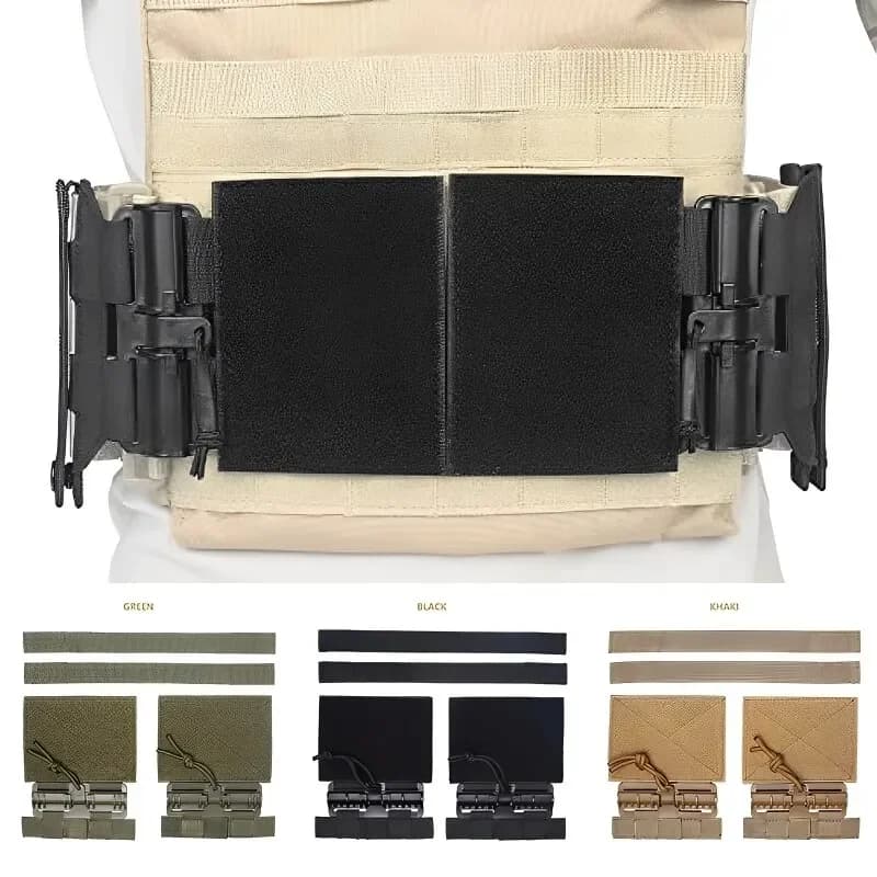 2PCS Tactical Vest Quick Release Buckle Molle Kit Universal Airsoft Vest Quick Removal Buckle Set Hunting Accessories - Image 2