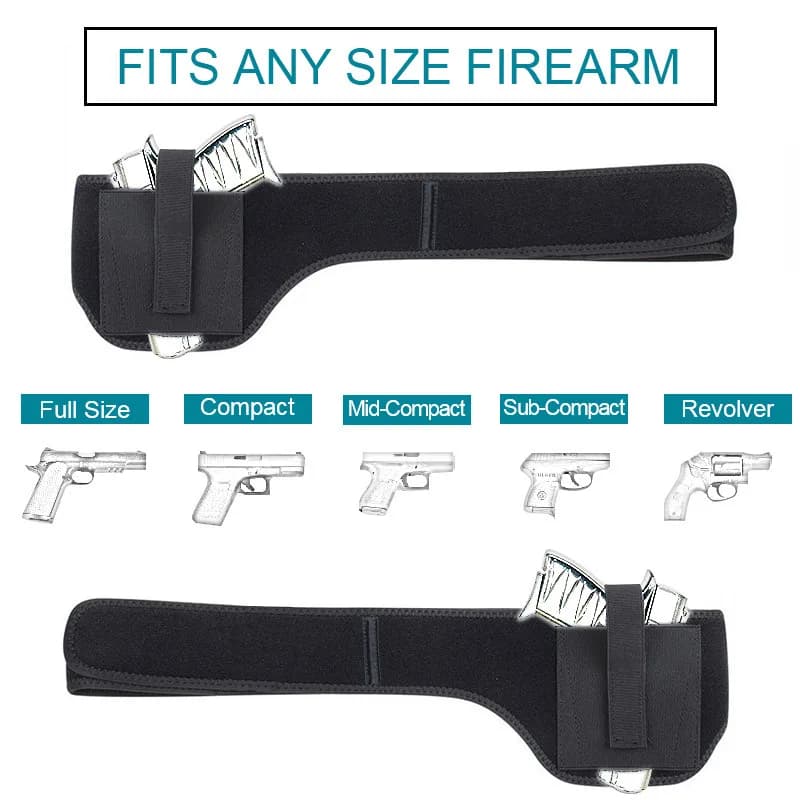 Hot 1PC Outdoor Gun Holster Multifunctional Concealed Carrying Waist Universal Stock Belt Pistol for Tactical Equipment - Image 5