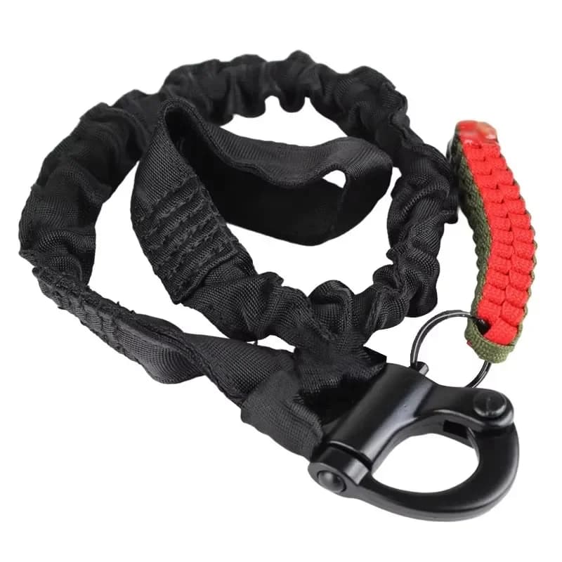 2025 Quick Release Safety Rifle Sling Lanyard Strap Rope Line Climbing Protect Sling for Outdoor Hunting Nylon Rope Bungee Strap - Image 2