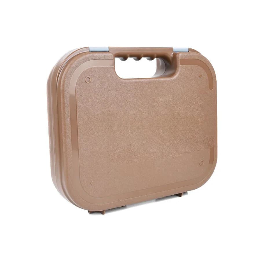 Hard Tactical Pistol Storage Case Pre-Cut Foam Shockproof Portable Handgun Carry Safety Box for Glock Hunting Shooting - Image 5