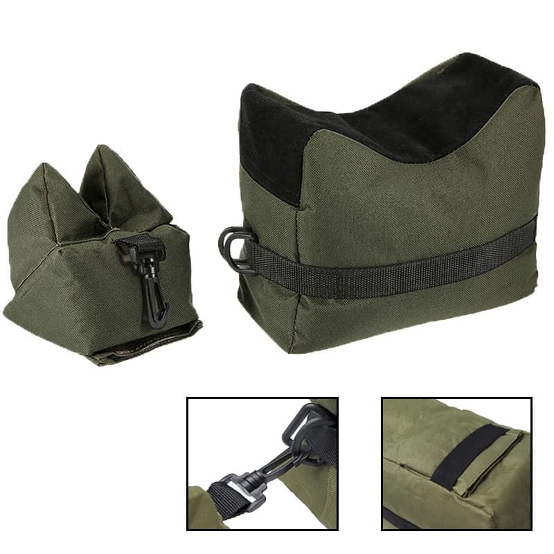 Tactical Gun Rest Bag Support Stand Outdoor Shooting Sandbag Unfilled Front Rear Gun Bag Airsoft Hunting Accessories - Image 1