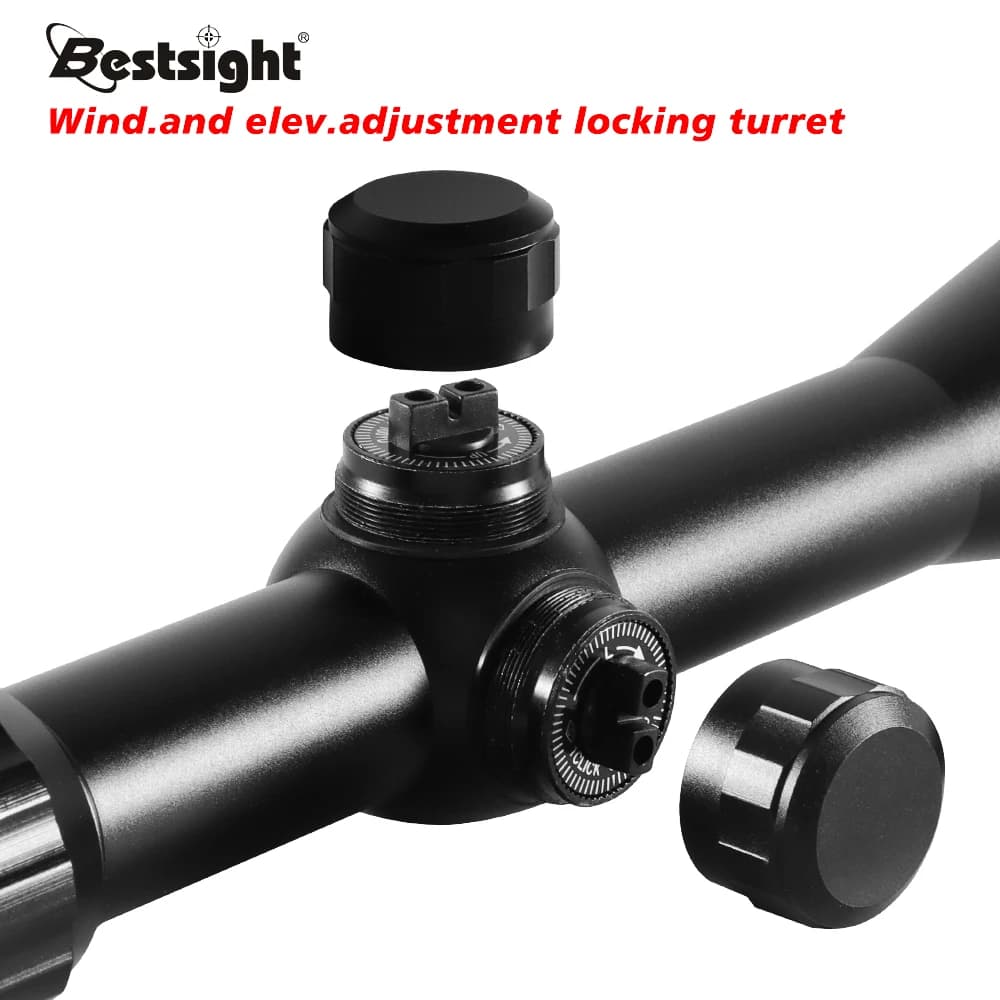 3-9x40 Hunting Scope Red or Green Illuminated Optical Sight with Mounts Mil Dot Crosshair Tactical Air hunting - Image 3