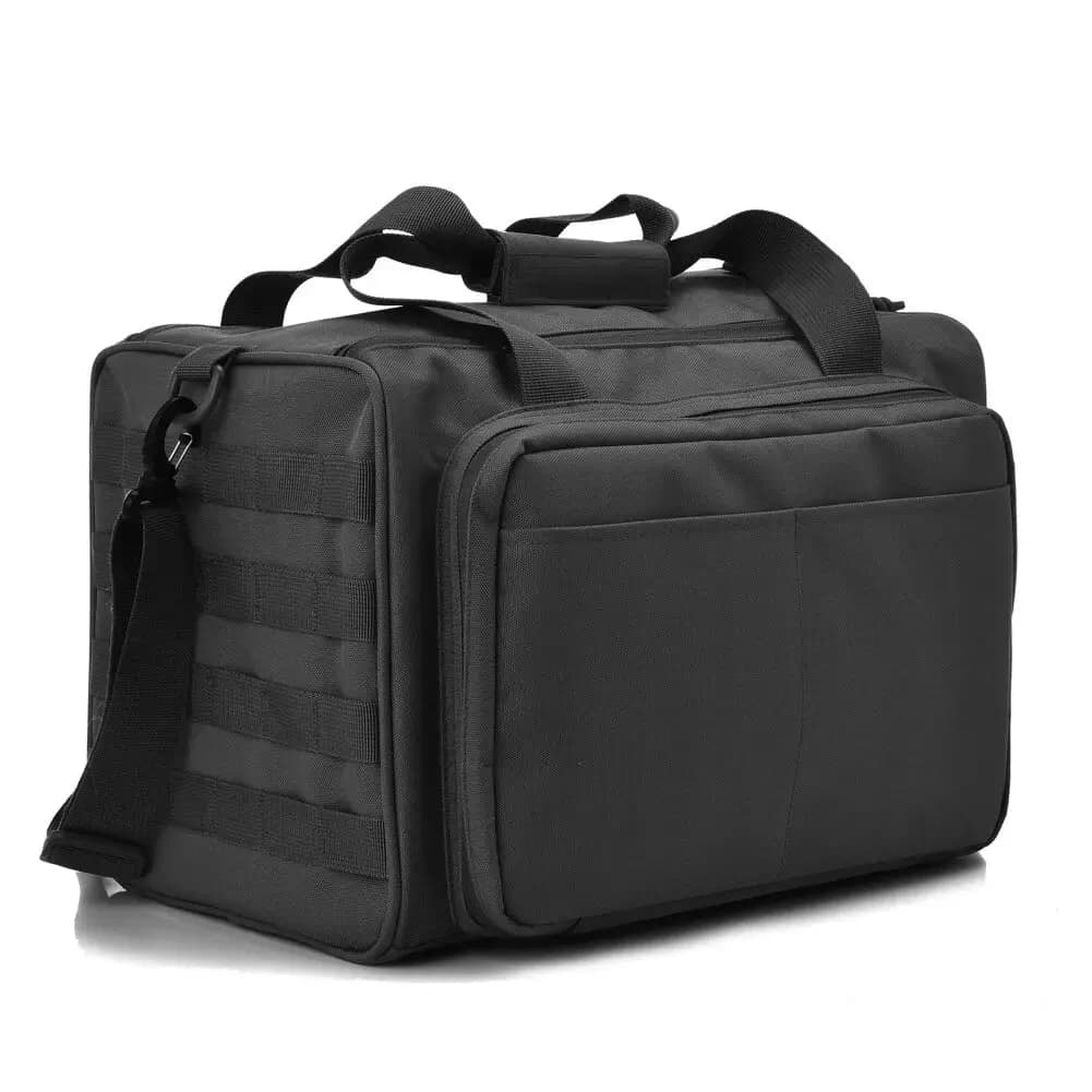 Tactical Gun Range Bag Deluxe Pistol Shooting Range Duffle Bags - Image 3