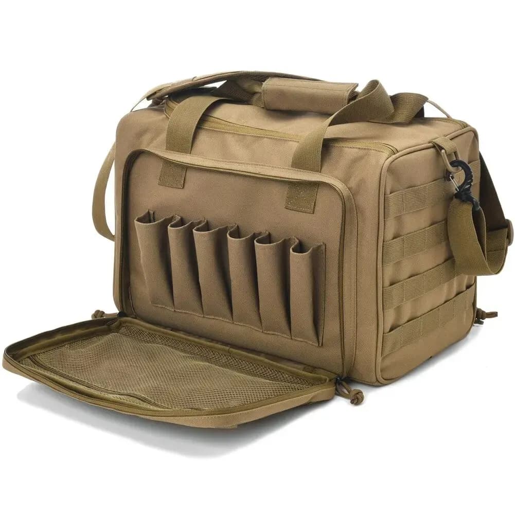 Tactical Gun Range Bag Deluxe Pistol Shooting Range Duffle Bags variant