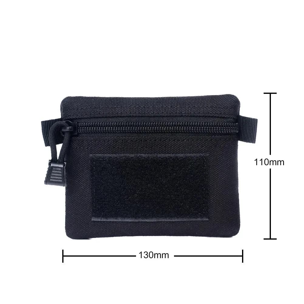 Outdoor EDC Molle Wallet Portable Waterproof Zipper Waist Pouch for Camping Hiking Hunting Travel EDC Pack - Image 2