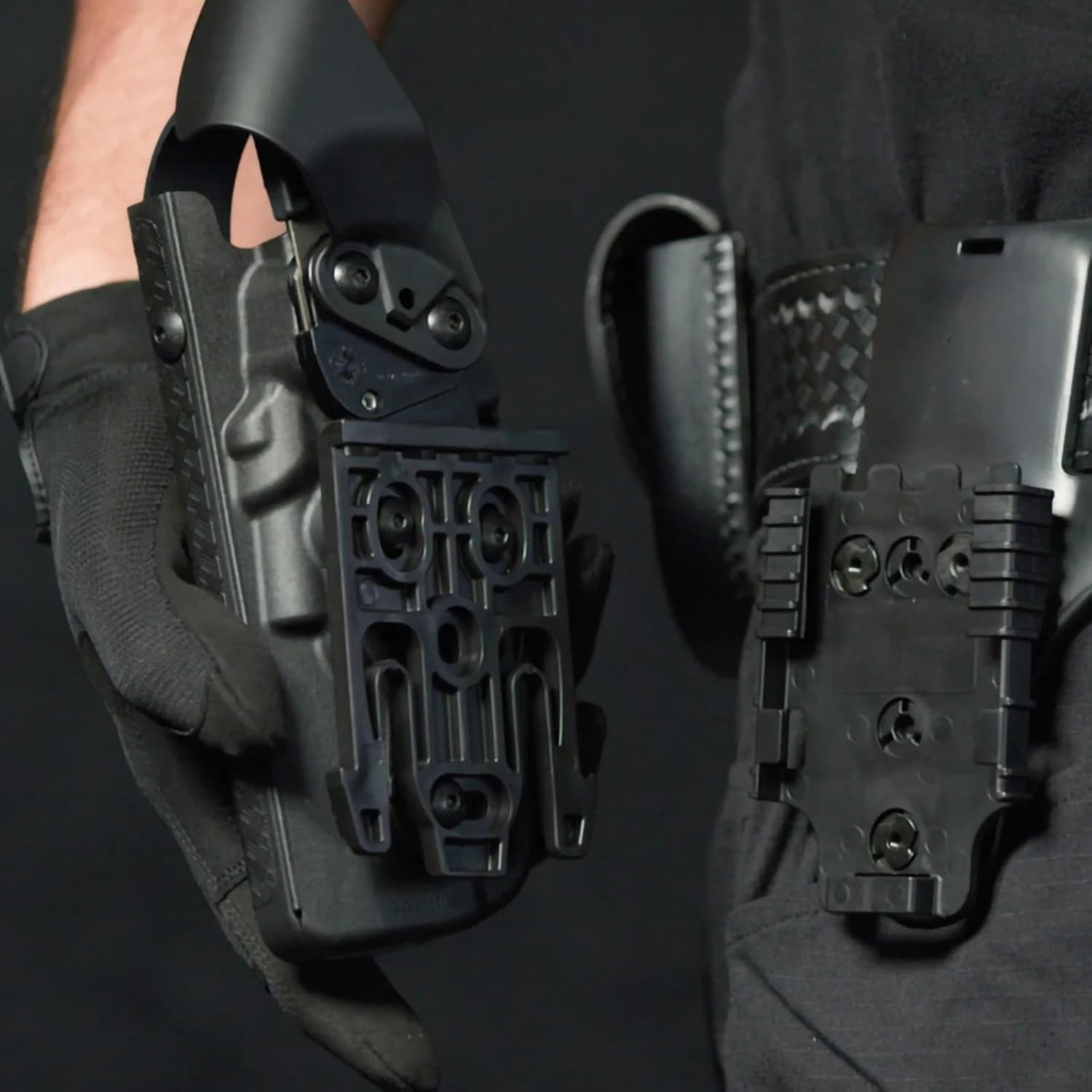 Tactical Locking System QLS 19 22 Kit Pistol Holster Belt Adapter Gun Quick Receiver&Fork Hunting Shooting Training Airsoft Gear - Image 5