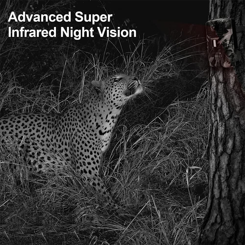 Outdoor WIFI APP 4K/2.7K 36MP/24MP Trail Camera Wildlife Infrared Night Vision Motion Activated IP65 Trap Game Cam Waterproof - Image 5
