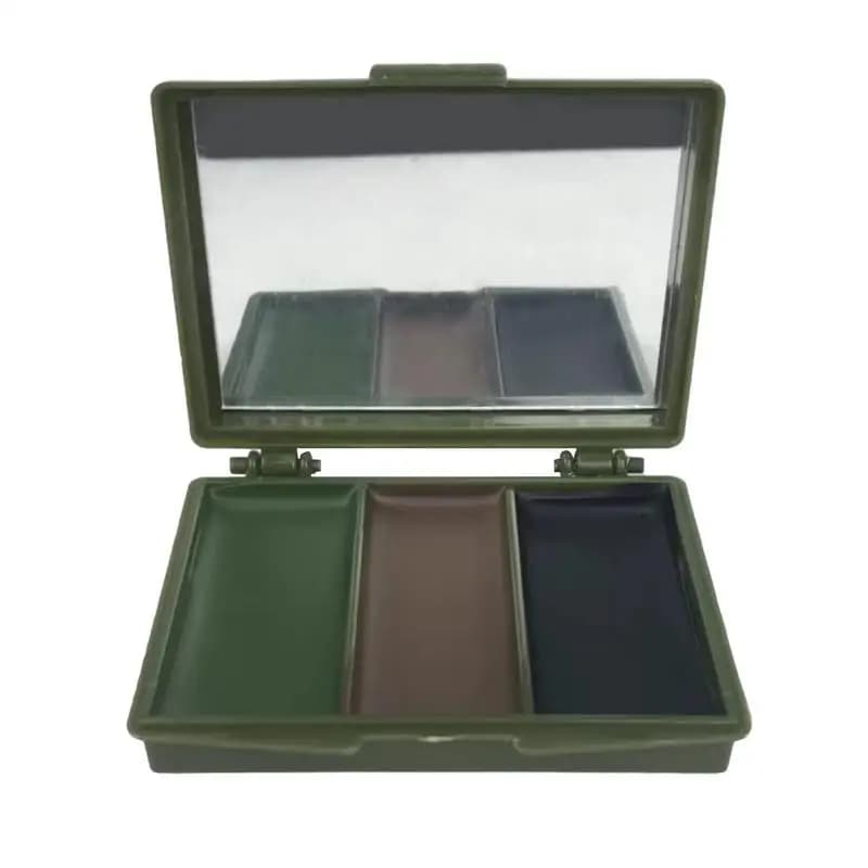 3 Colors Army Fans CS Shooting Face Paint Camouflage Oil Men Women Outdoor Military Training Hunting Tactical Football Gear - Image 2