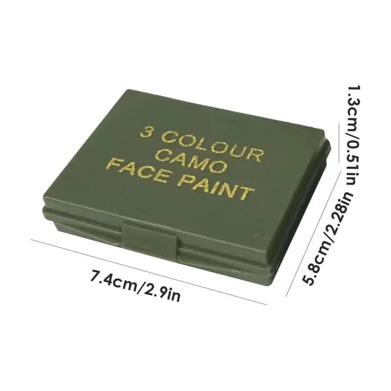 3 Colors Army Fans CS Shooting Face Paint Camouflage Oil Men Women Outdoor Military Training Hunting Tactical Football Gear - Image 6