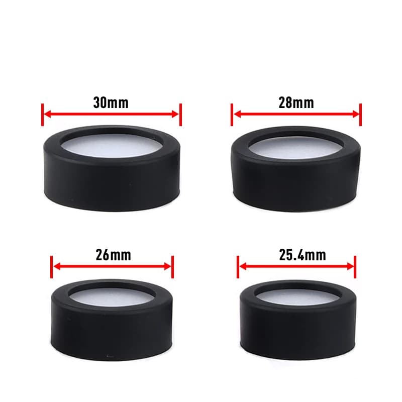 WADSN Tactical M300 M600 X300 X400V Protector Hunting Weapon light LED Flashlight Cover Custom Lens Guard 25.4MM 28MM 30MM 26mm - Image 4