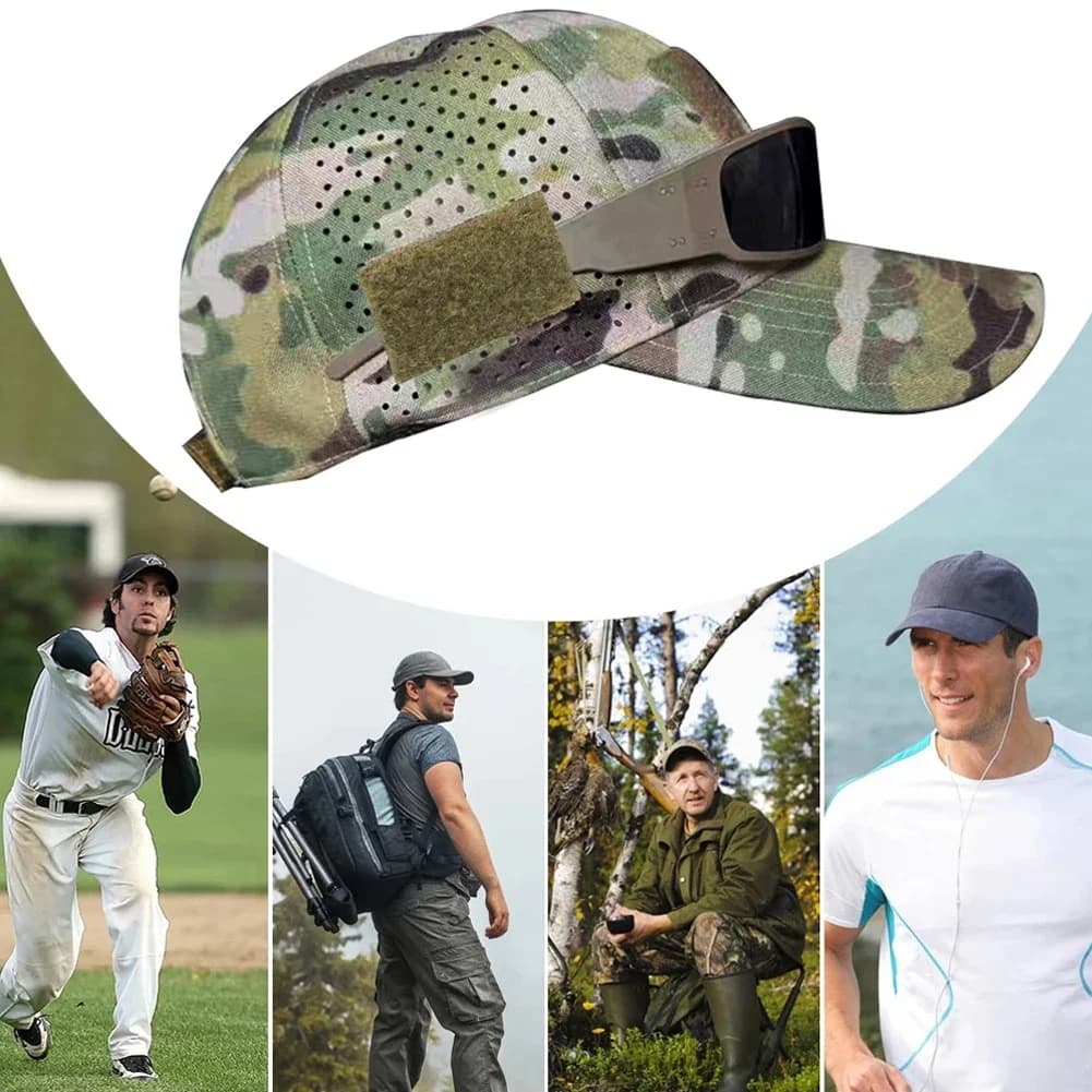Outdoor Camouflage Baseball Cap Men's Tactical CP Duckbill Cap - Image 2
