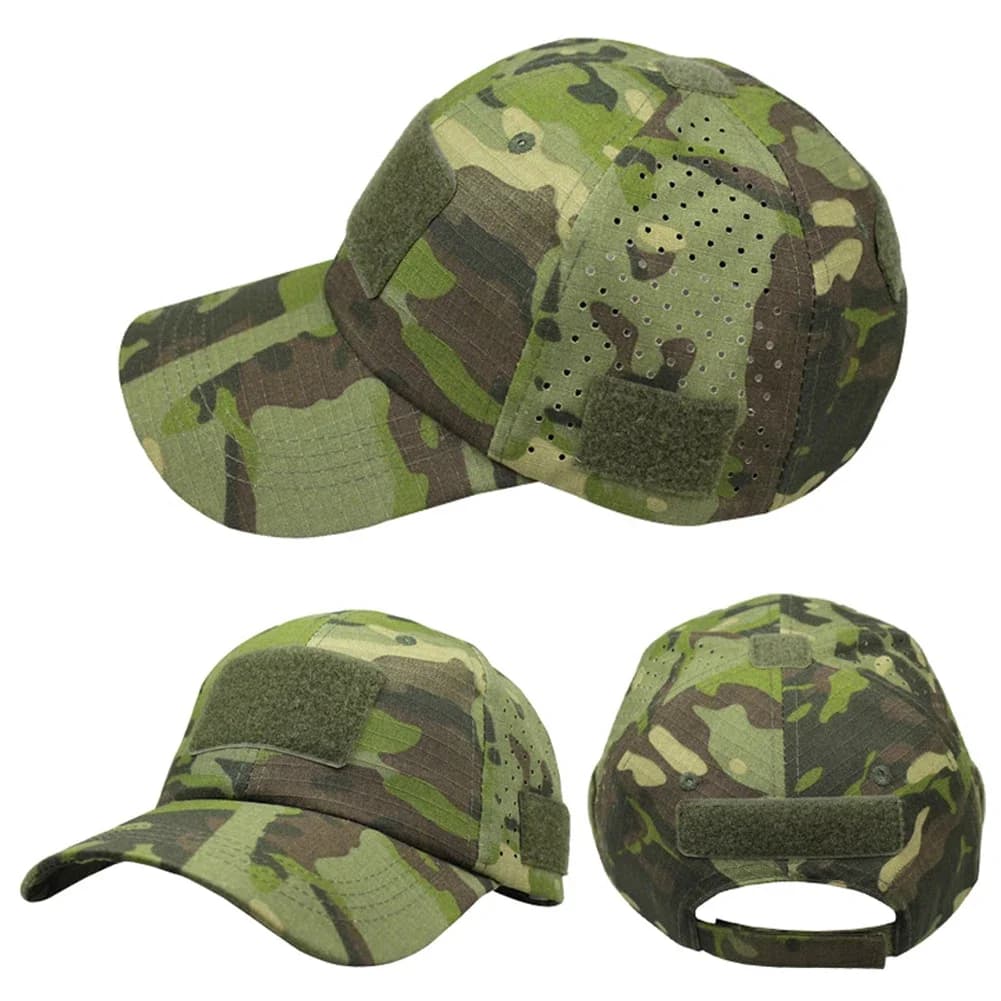 Outdoor Camouflage Baseball Cap Men's Tactical CP Duckbill Cap - Image 4