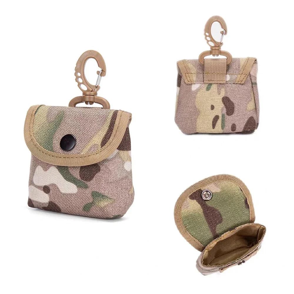 Waterproof Oxford Fabric Mini EDC Pouch Keychain Bag Portable Coin Earphone Keys Storage Bag Outdoor Hunting Waist Organizer - Image 1