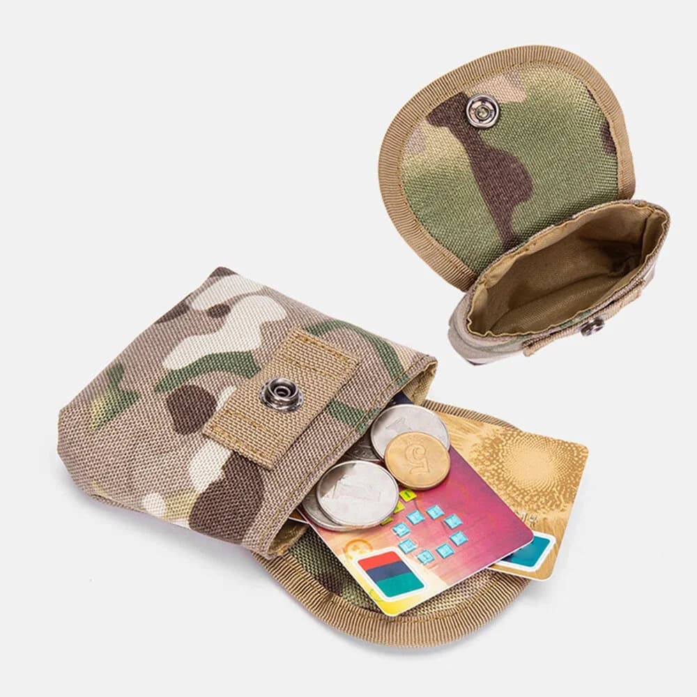 Waterproof Oxford Fabric Mini EDC Pouch Keychain Bag Portable Coin Earphone Keys Storage Bag Outdoor Hunting Waist Organizer - Image 2