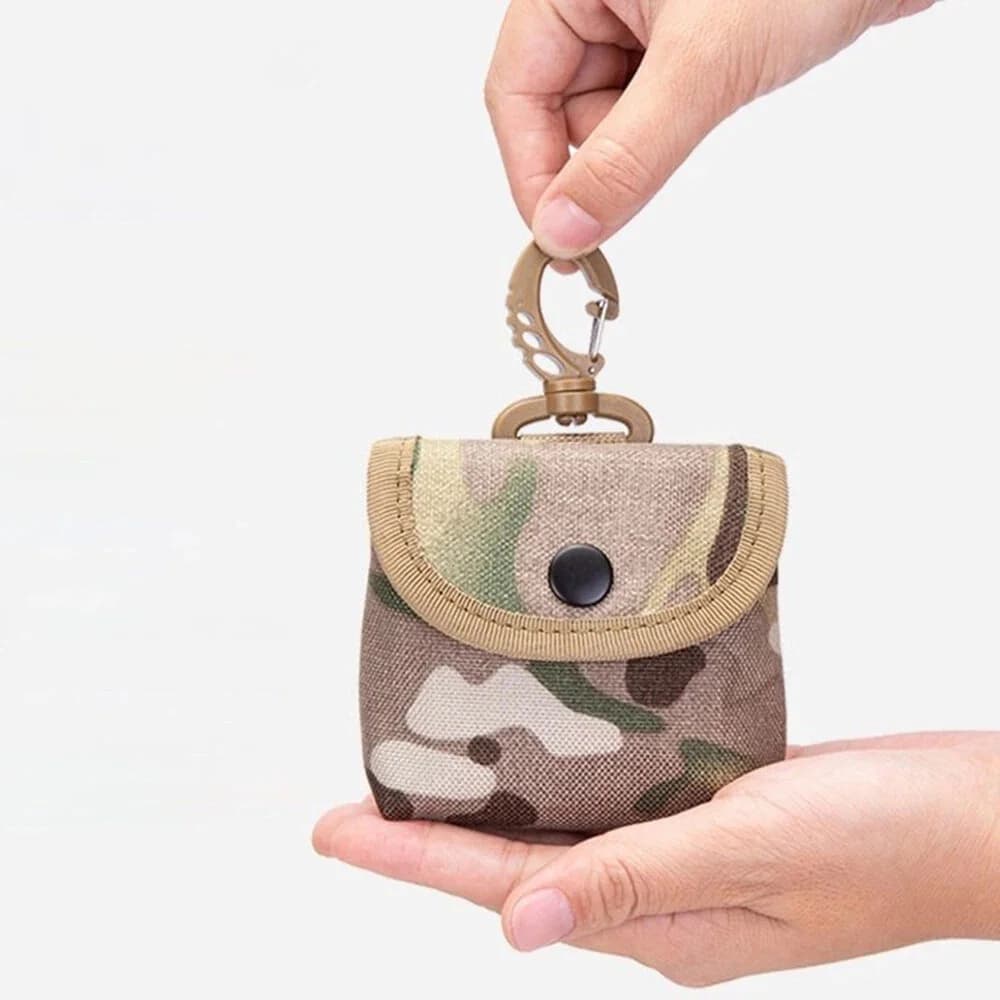 Waterproof Oxford Fabric Mini EDC Pouch Keychain Bag Portable Coin Earphone Keys Storage Bag Outdoor Hunting Waist Organizer - Image 3