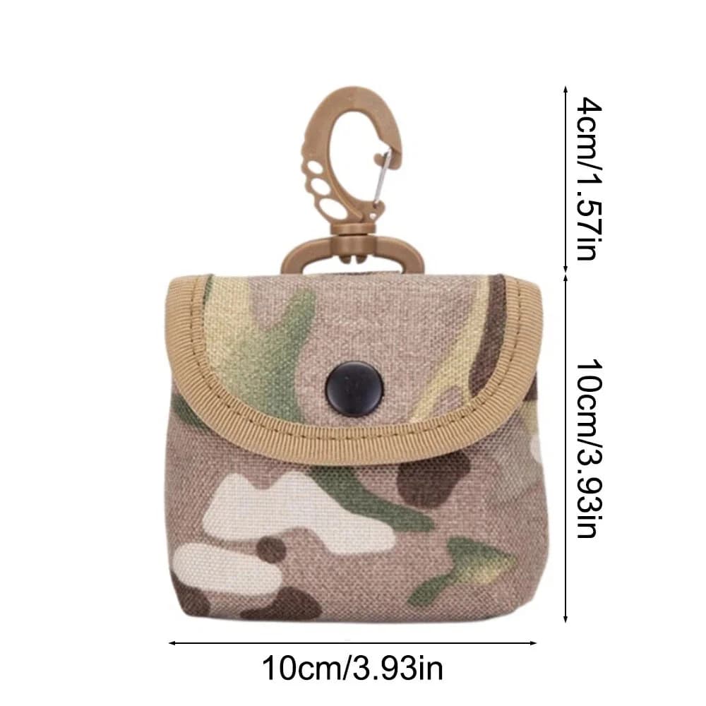 Waterproof Oxford Fabric Mini EDC Pouch Keychain Bag Portable Coin Earphone Keys Storage Bag Outdoor Hunting Waist Organizer - Image 4
