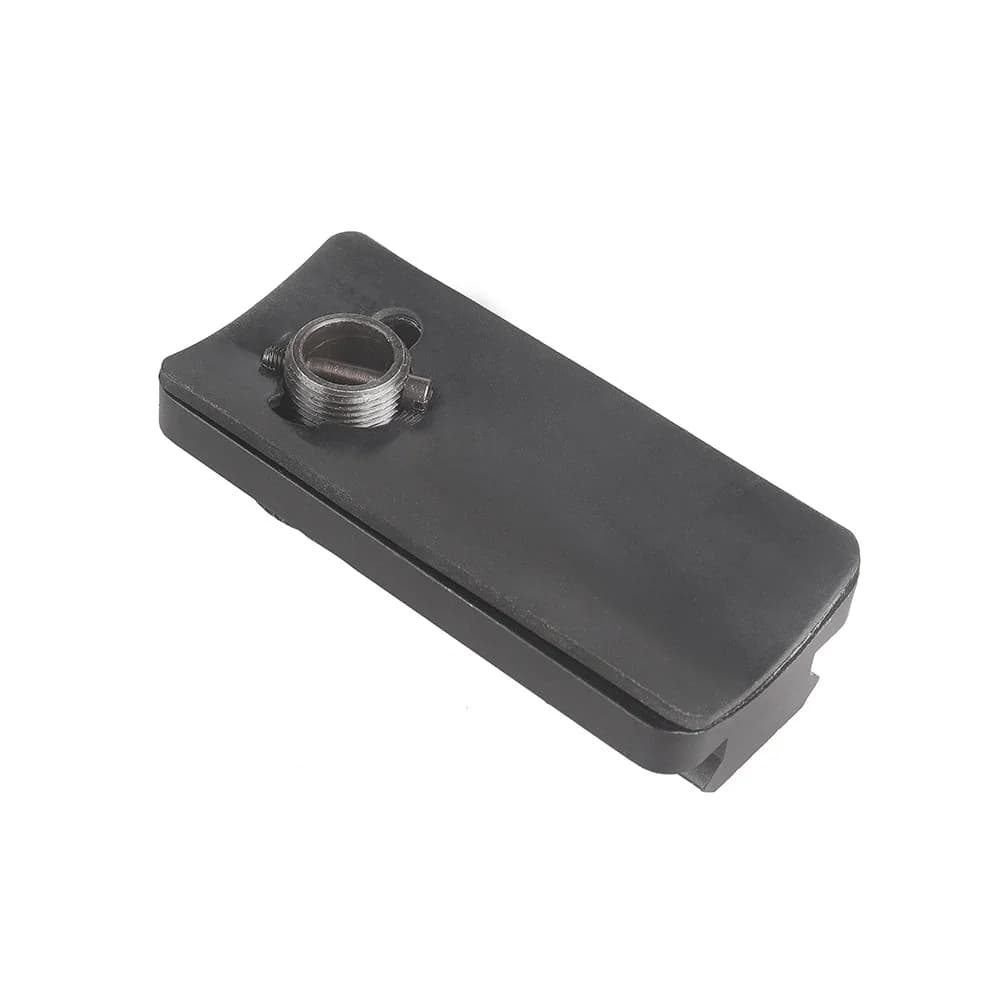 Sling Swivel Stud Picatinny Rail Adapter for Rifle Bipod 20mm Picatinny Mount Adapter with 3 Slots Rubber Base Hunting - Image 4