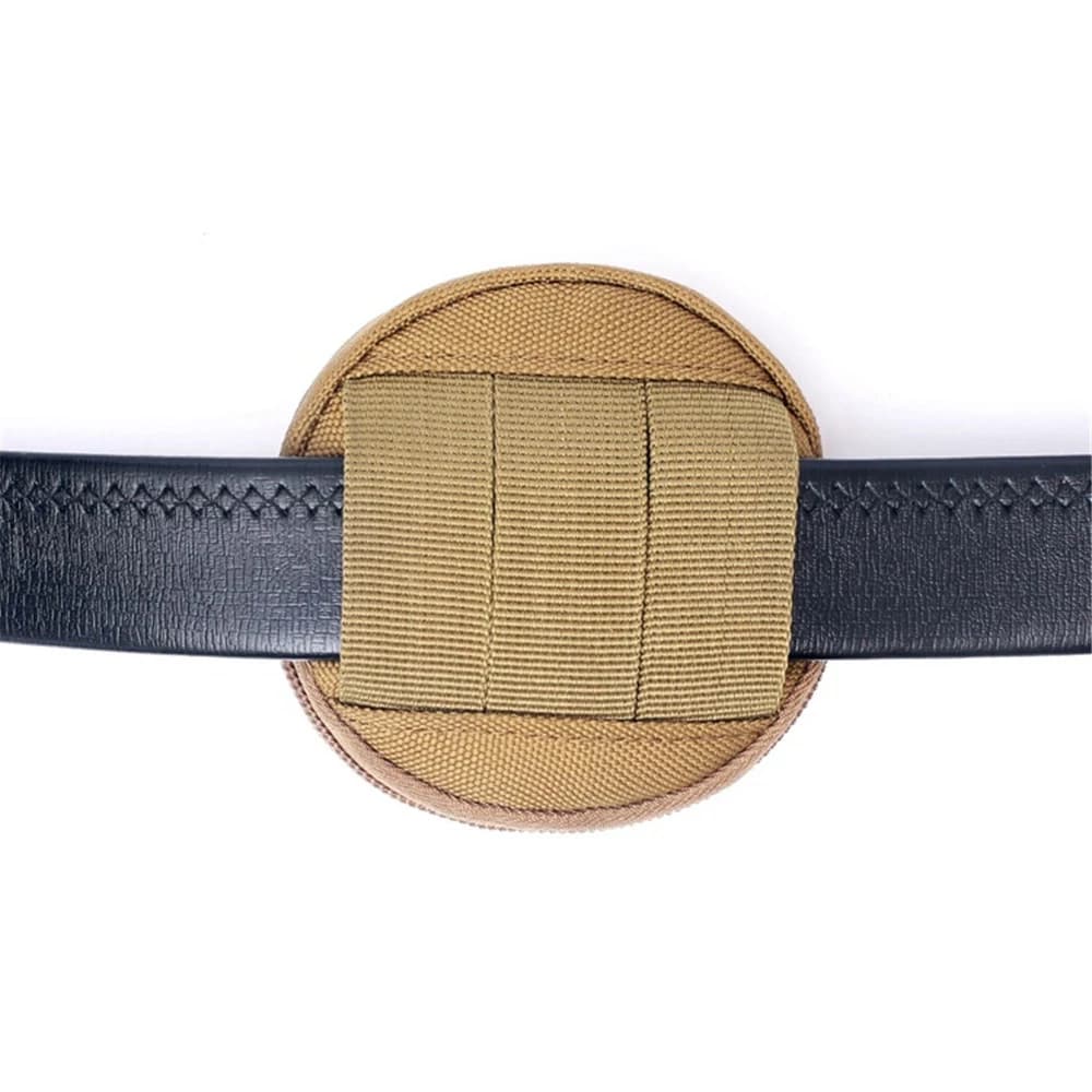 1000D New Outdoor Casual Men Coin Wallet Portable Mini Money Coin Pouch Keys Holder Waist Bag Round Small Case Zipper Wallet - Image 5