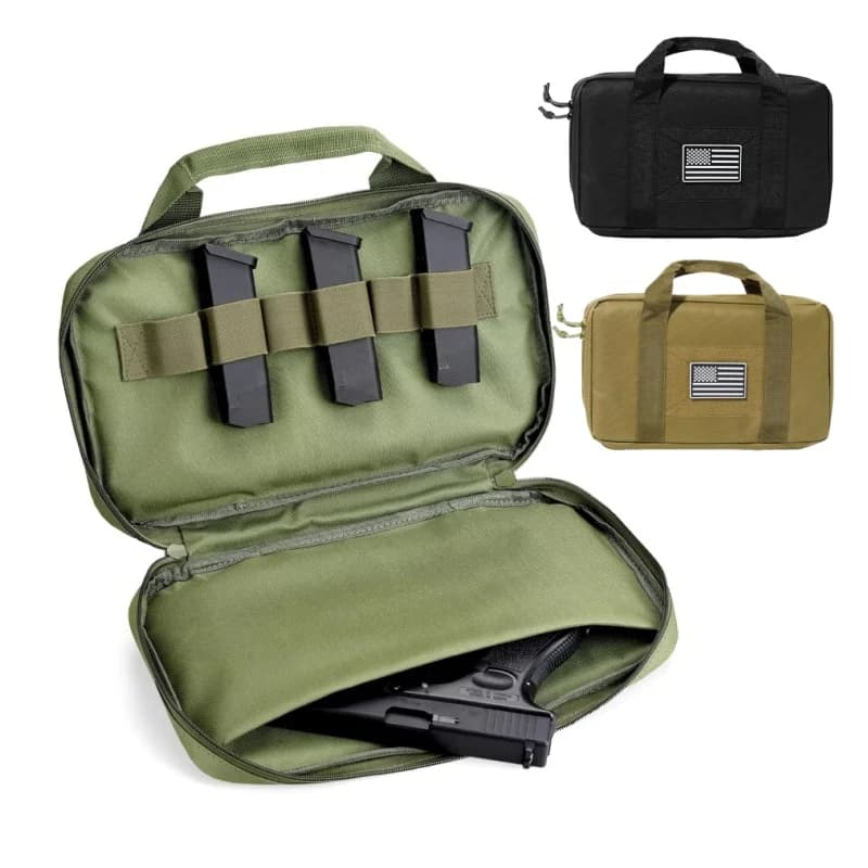 Tactical Gun Bag Airsoft Pistol Pouch Outdoor Sport Hunting Concealed Carry Portable Handgun Protection Case Hunting Accessories - Image 1