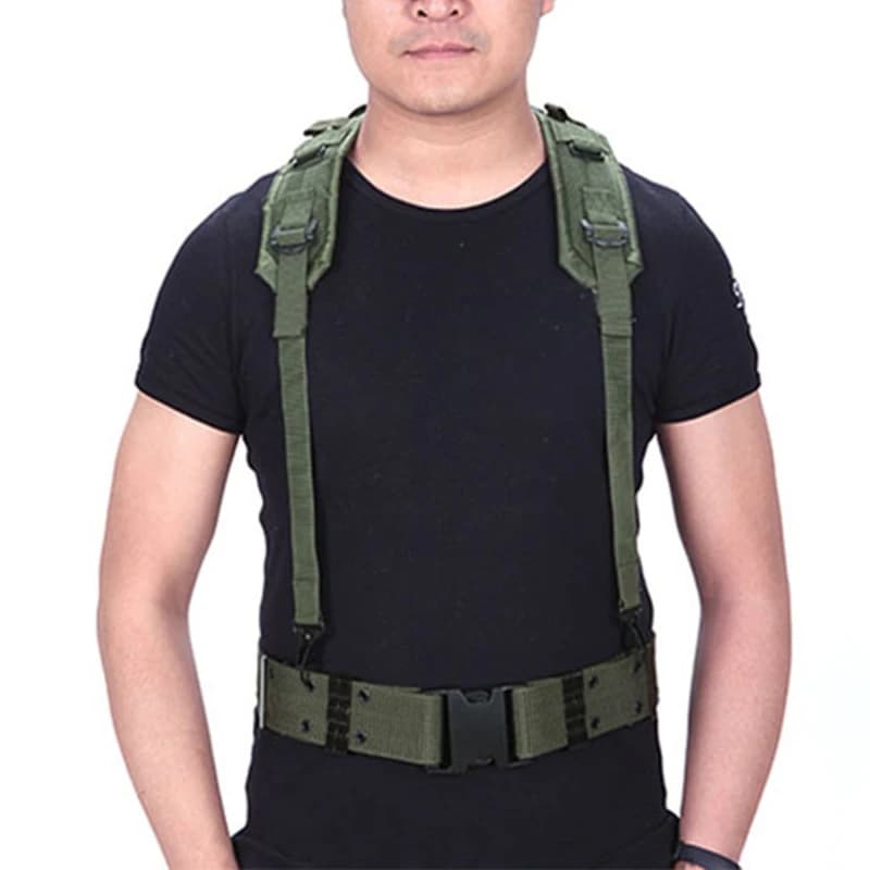 Outdoor Tactical Belt CS Army Fans Combat Belts Military Hunting Accessorios Y Belt Girdle Shoulder Chest Strap Tactico Military - Image 3