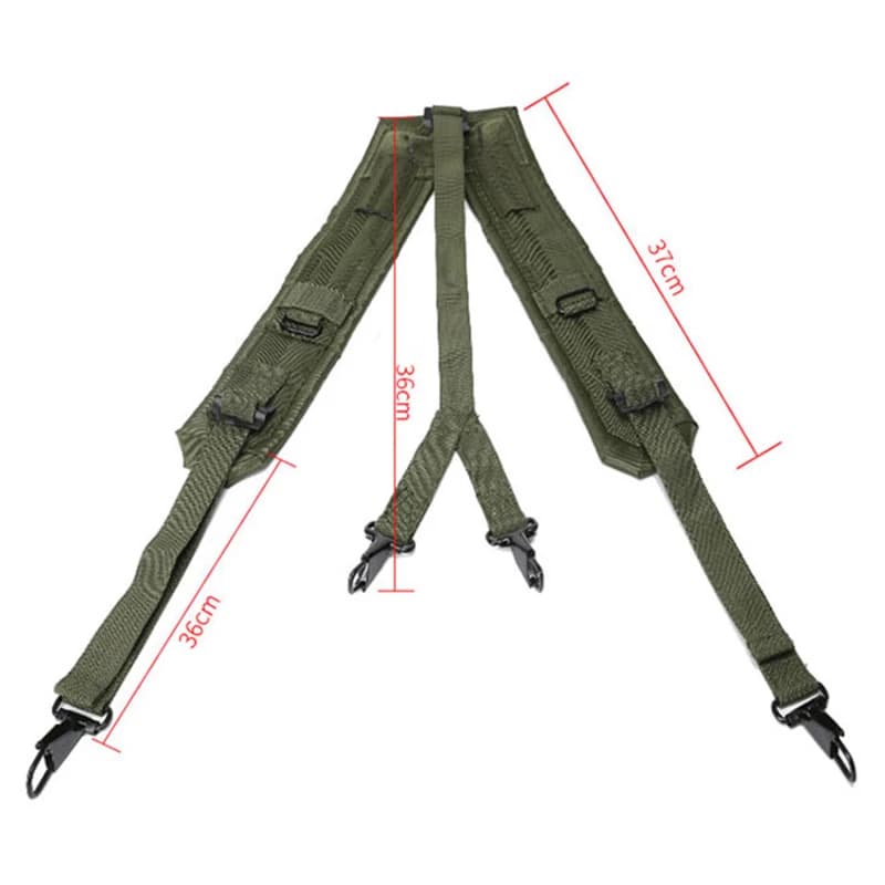 Outdoor Tactical Belt CS Army Fans Combat Belts Military Hunting Accessorios Y Belt Girdle Shoulder Chest Strap Tactico Military - Image 6