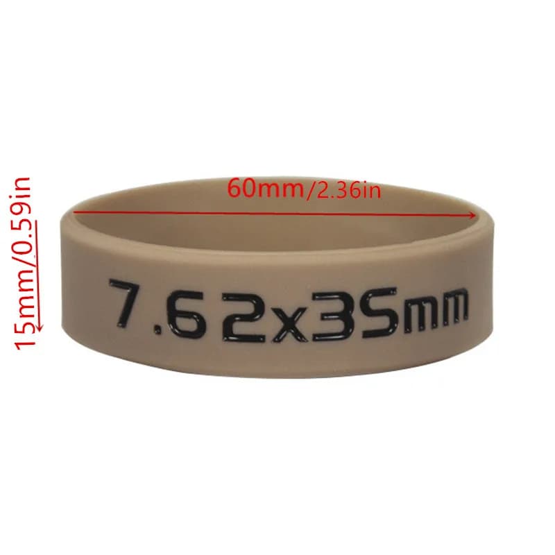 4PCS Tactical Magazine Marking Band 5.56/7.62 Magazine Marking Rubber Band for M4/M16 AR15 AK 47 74 Universal Hunting Shooting - Image 5