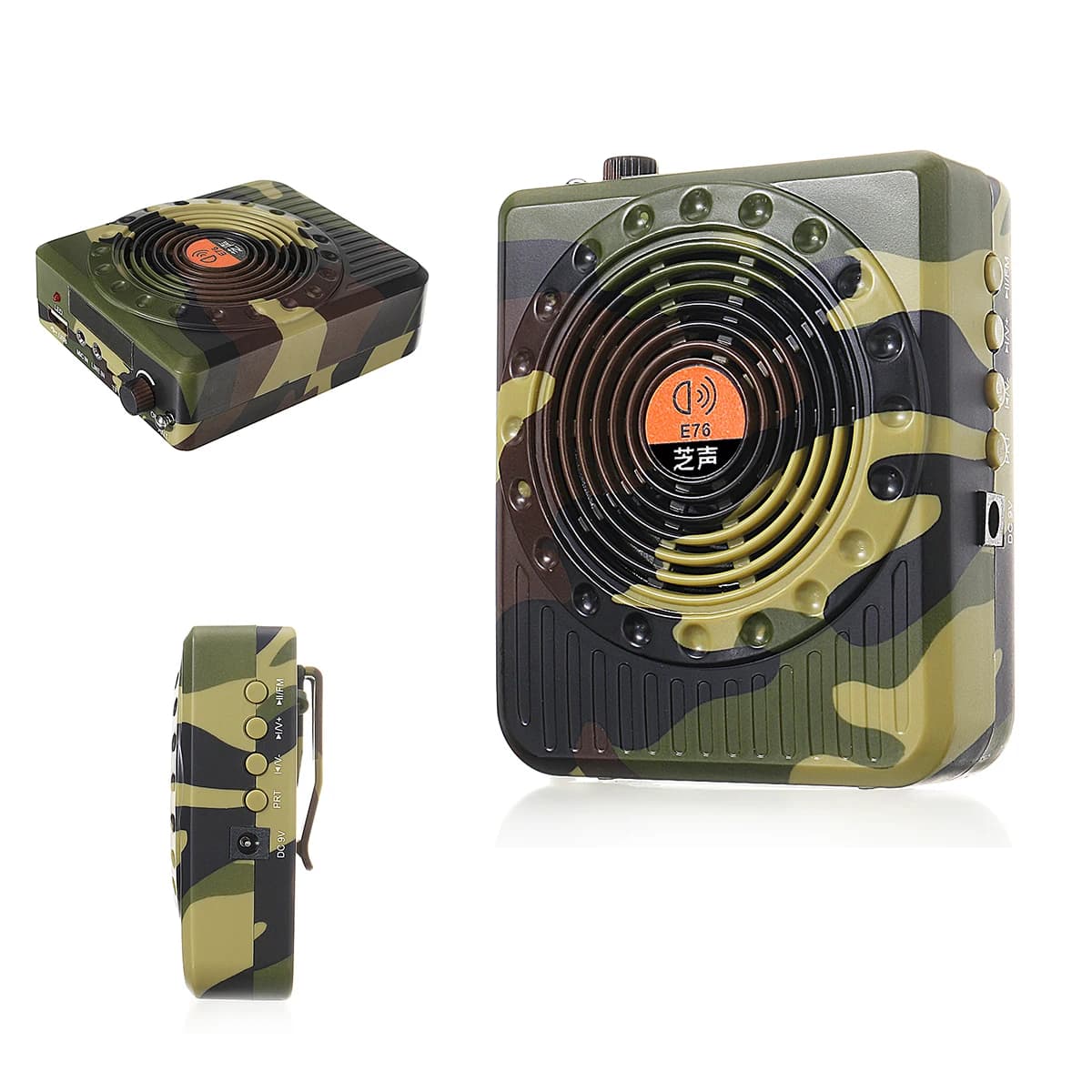 High-qualit Remote control amplifier professional small sound amplifier bait call speaker hunting tool sound amplifier EU plug - Image 5