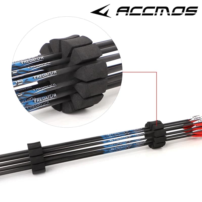 2/4/6pcs/Lot Archery Arrow Holder EVA Foam Round Rack 12 Arrows Separator Quiver Protection Spliter Shelf Bow Hunting Shooting - Image 1