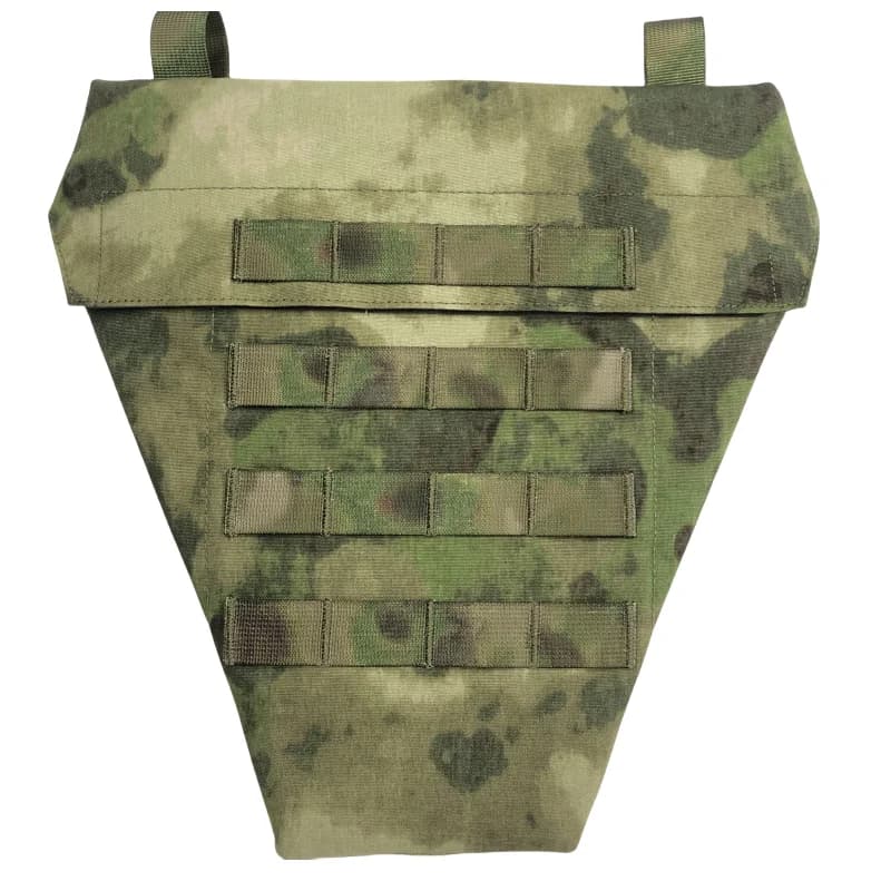 ATFG MC Camo LAP Panel 500D Delustered Nylon Tactical Groin Protection MV Lower Abdomen Platform Pouch Molle LAP Groin Bag - Image 2