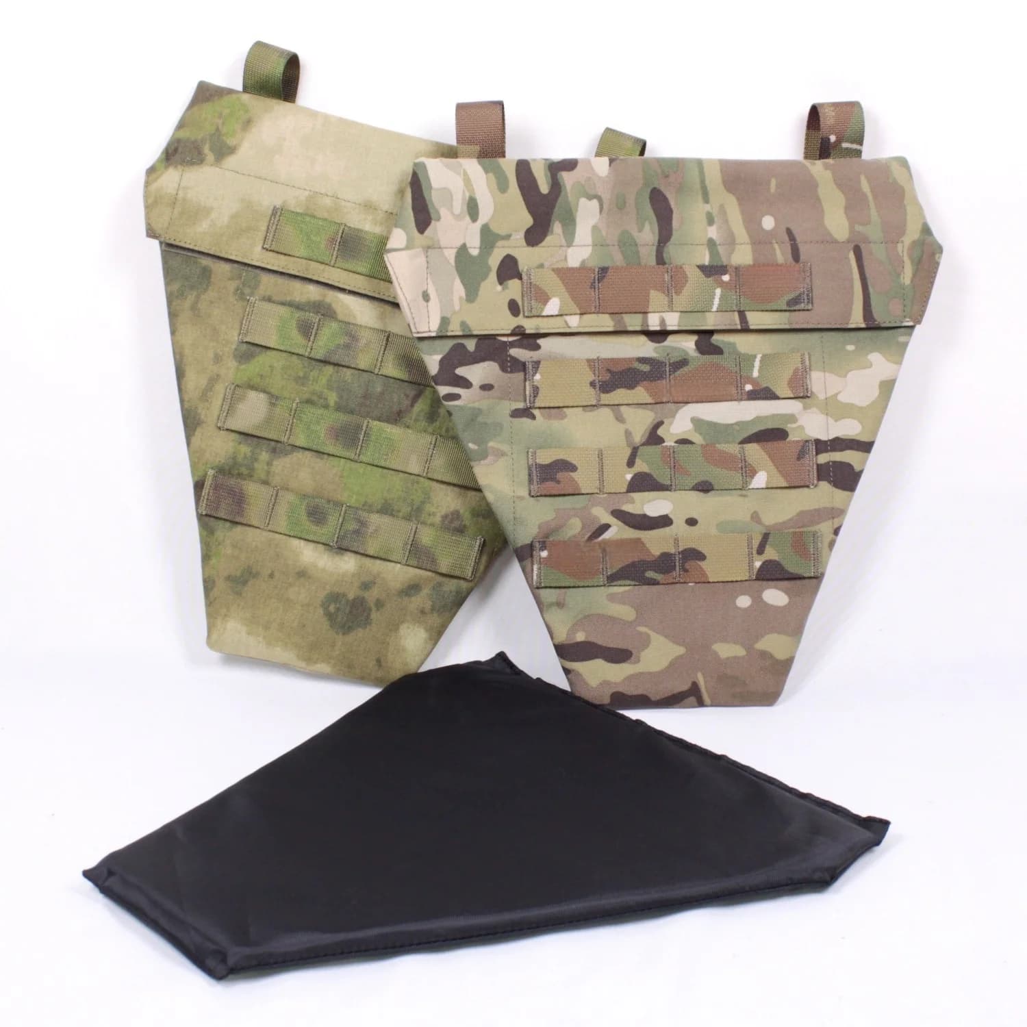 ATFG MC Camo LAP Panel 500D Delustered Nylon Tactical Groin Protection MV Lower Abdomen Platform Pouch Molle LAP Groin Bag - Image 4