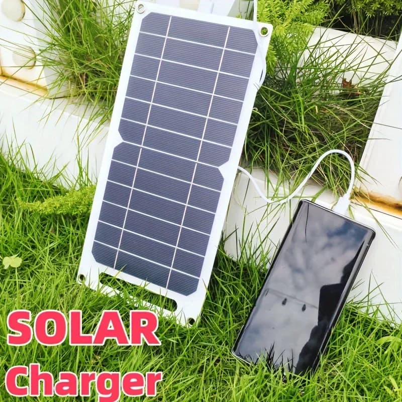 SOECOPO 30W Lightweight Flexible Solar Panel Kit, Free Mini Solar Regulator, Complete Hooks & Suction Cups Accessories, Portable For Phone Outdoor Camping Charging, US Warehouse 2-8 Days Fast Domestic Delivery - Image 4
