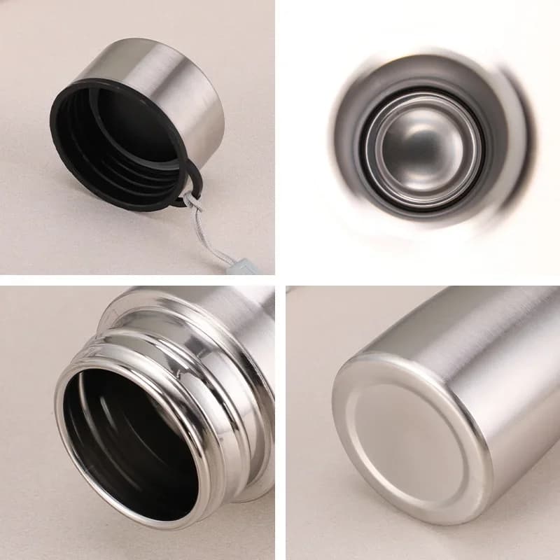 High Quality 1000ml Stainless Steel Sport Water Bottle Single-layer Rugged Water Cup Metal Flask Drinkware Camping Sports Gym - Image 5