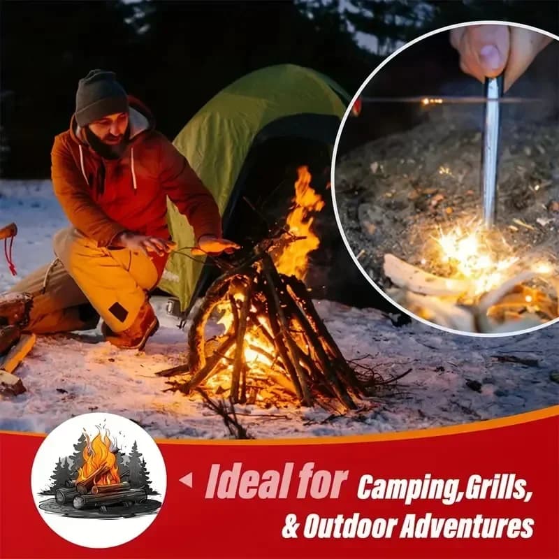 30/100pcs natural fire starter, wax wood stick, suitable for fireplace, barbecue stove, chimney oven, charcoal ignition - Image 3