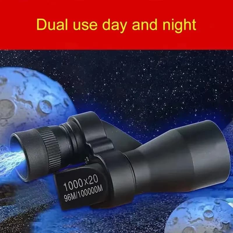 Portable Mini Pocket Monocular Telescope with 1000x Magnification 20mm Lens for Outdoor Fishing Hunting Camping Observation - Image 2