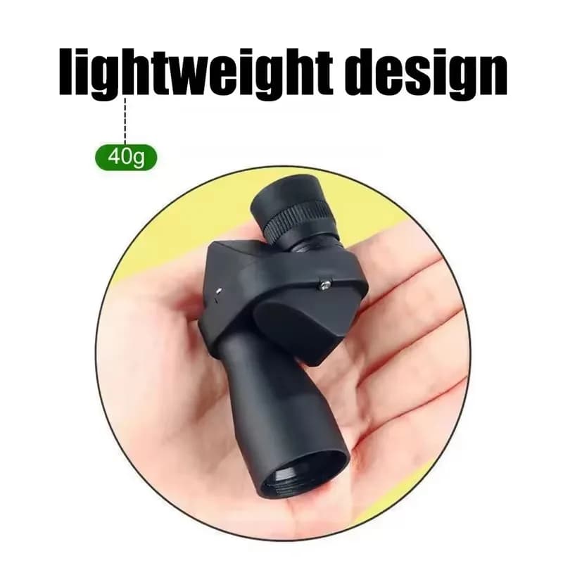 Portable Mini Pocket Monocular Telescope with 1000x Magnification 20mm Lens for Outdoor Fishing Hunting Camping Observation - Image 5