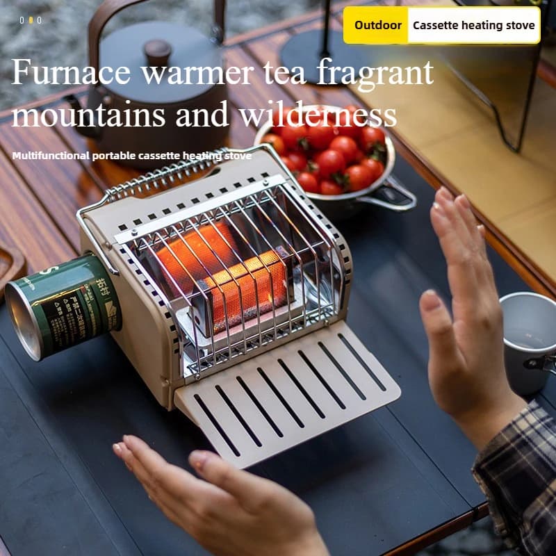 Outdoor Mini Heating Stove Camping Gas Stove Fishing Camping Heater Outdoor Portable Car 2024 Winter Camping Outdoor Supplies - Image 1