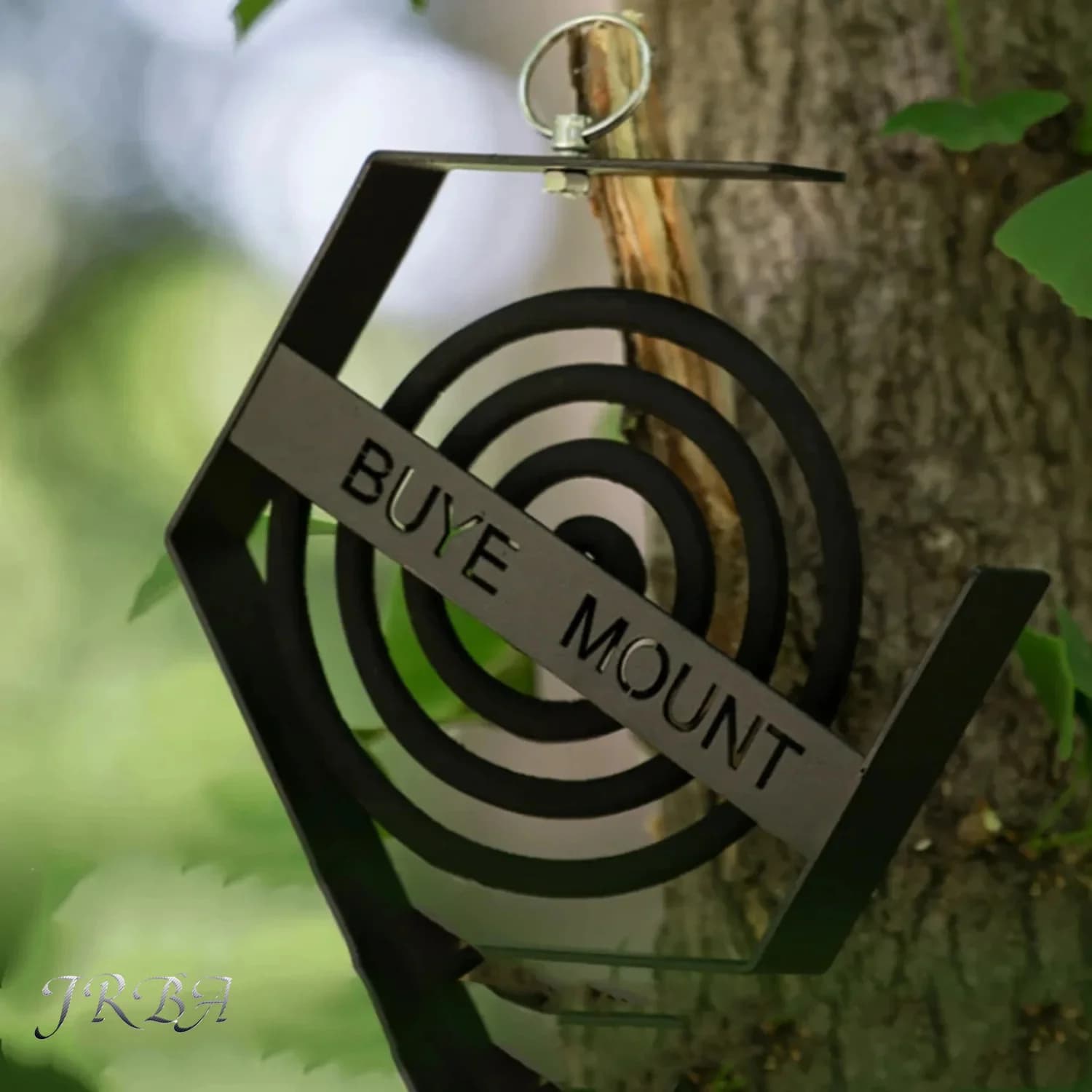 Outdoor Hanging Mosquito Coil Holder Black Camping Supplies Hiking Tourist Mosquito Coil Tray Essential Camping Tool - Image 4