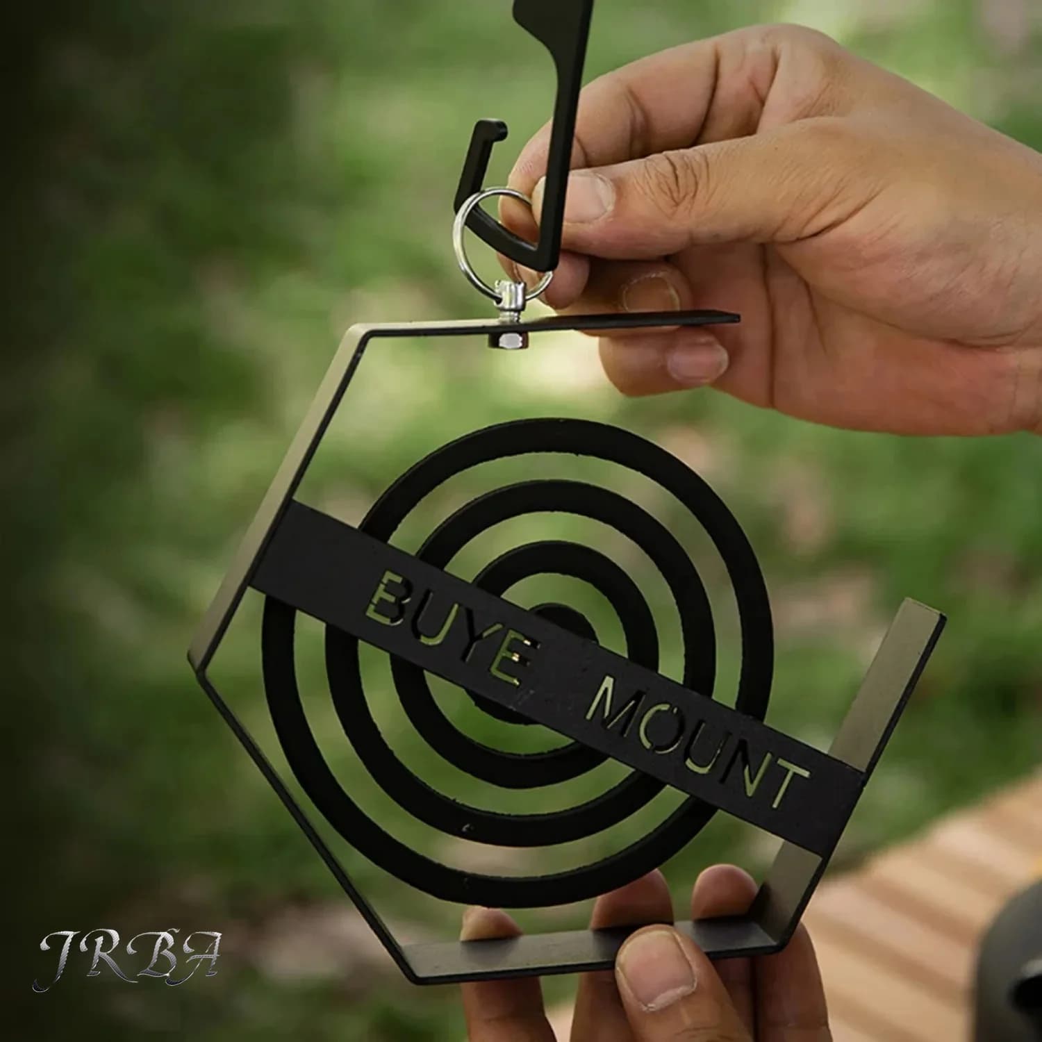 Outdoor Hanging Mosquito Coil Holder Black Camping Supplies Hiking Tourist Mosquito Coil Tray Essential Camping Tool - Image 6