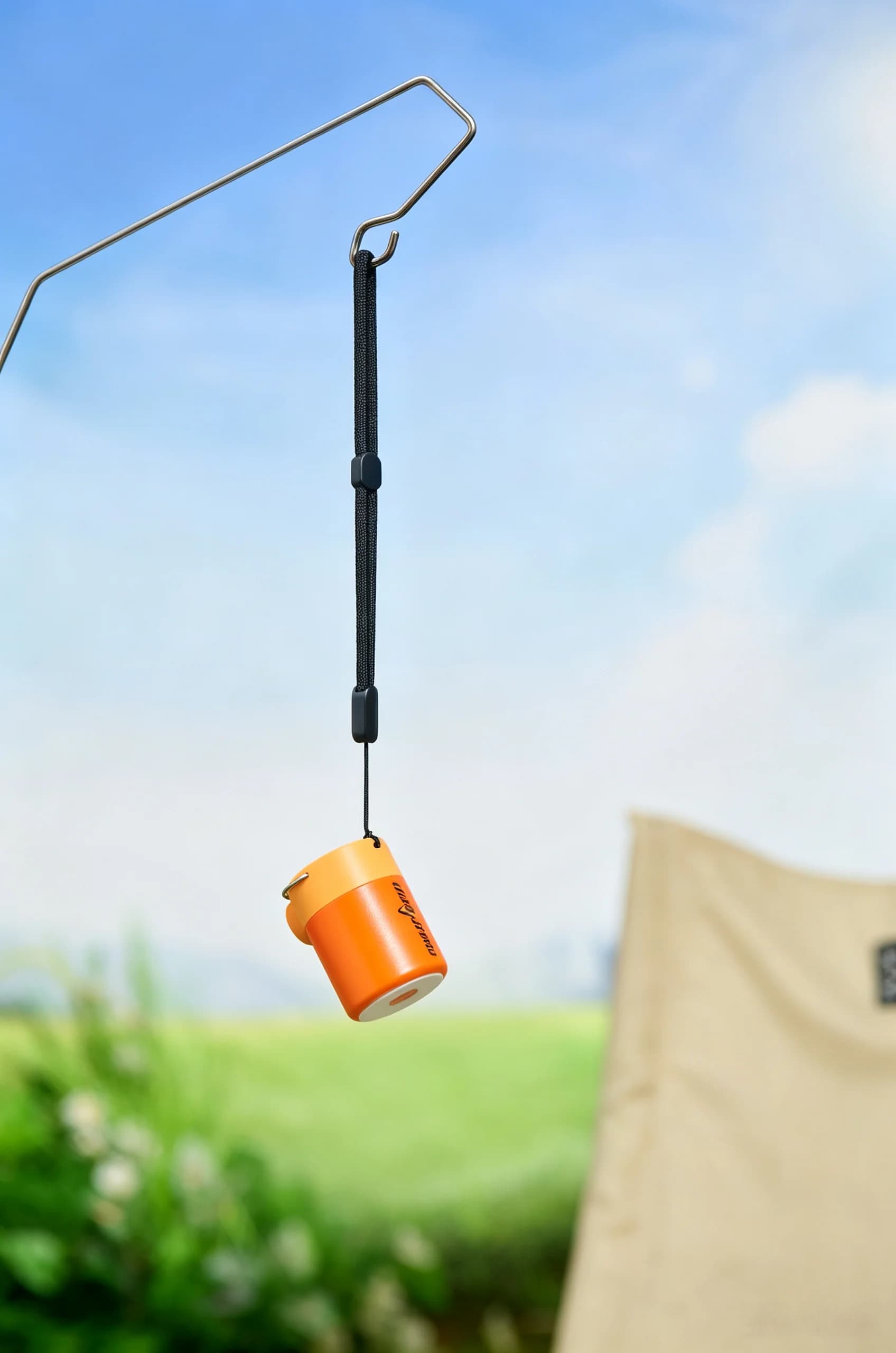 Mini Portable Air Inflator with LED Light Type-C Rechargeable Lightweight Pump for Outdoor Camping - Image 1