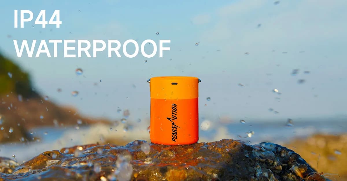Mini Portable Air Inflator with LED Light Type-C Rechargeable Lightweight Pump for Outdoor Camping - Image 4