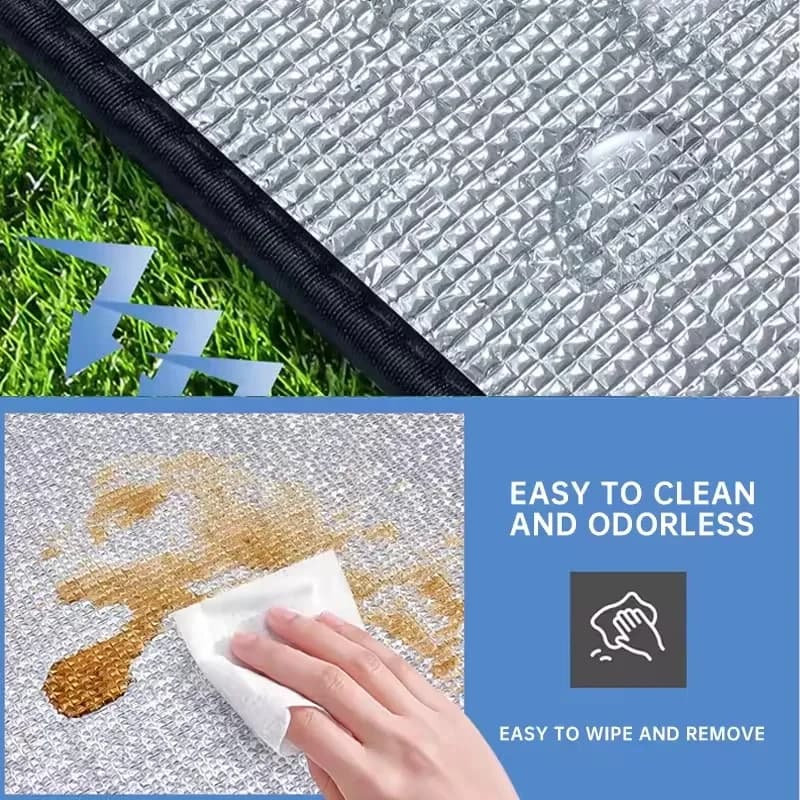 Waterproof Mat Double-sided Aluminum Film Moisture-Proof Mat Portable Picnic Mat Outdoor Tent Camping Beach Moisture-Proof Mat - Image 5