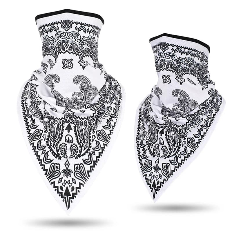 Men Women Bandanna Mask Sports Paisley Bandana Wrap Triangle Face Cover Ski Tube Scarf Fishing Hunting Hiking Neck Gaiter Shield - Image 3