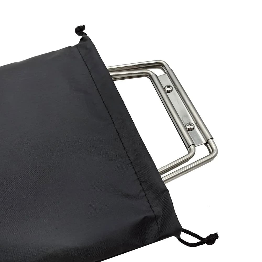 Folding Plastic Cooler Box Stand Portable Ice Box Holder Storage Support Shelf for Outdoor Camping Picnic - Image 2
