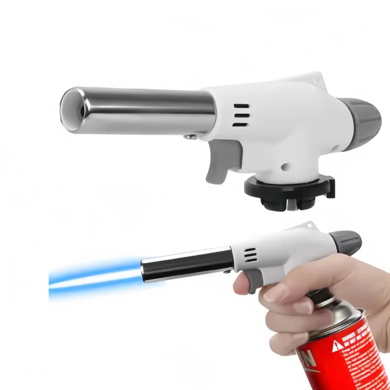 Card burner Outdoor barbecue kitchen baking igniter Flame gun Ceramic core spray gun Small welding torch - Image 1