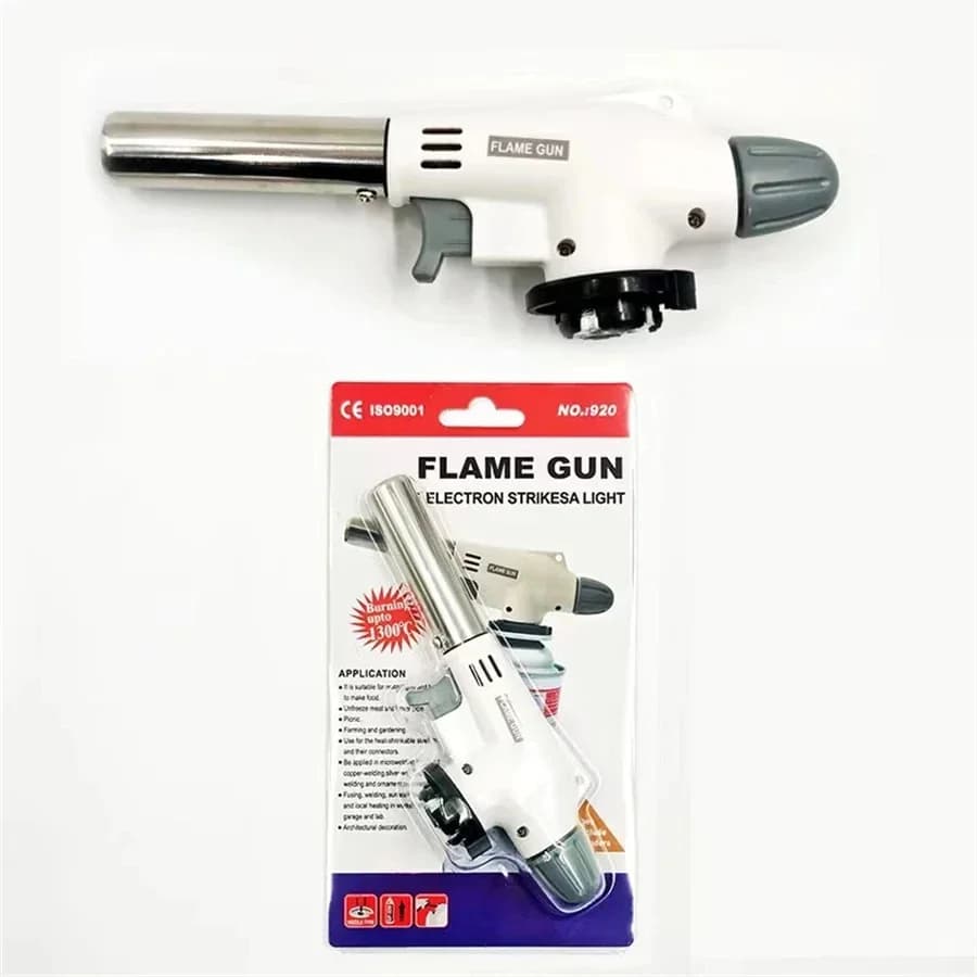 Card burner Outdoor barbecue kitchen baking igniter Flame gun Ceramic core spray gun Small welding torch - Image 2