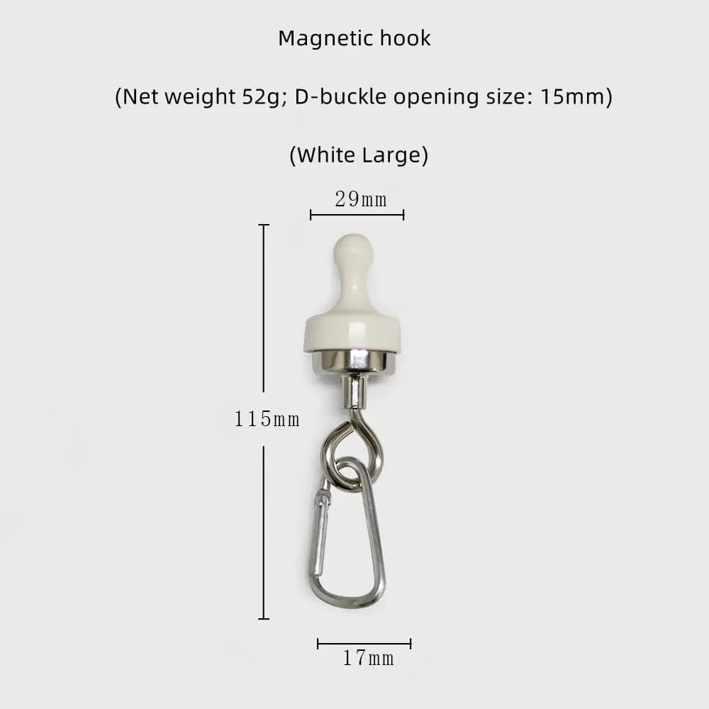 Camping Magnetic Hook Strong Suction Separable Multifunctional Outdoor Tent Canopy Carabiner Magnet Hanger Camping Accessories variant