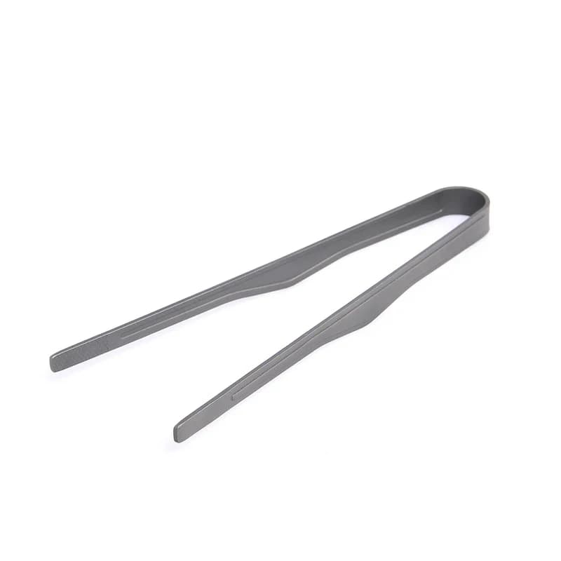 Camping Titanium Tea Cup Clip Outdoor Ultralight Steak Lid Barbecue Antiscalding Tea Tweezer Tableware Toast Tongs - Image 1