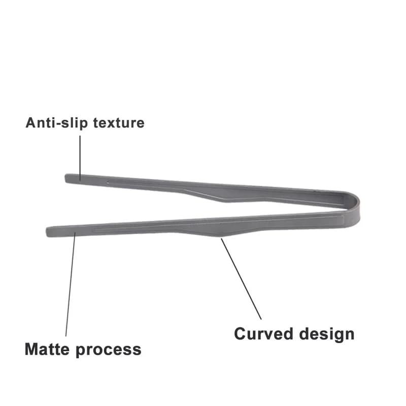 Camping Titanium Tea Cup Clip Outdoor Ultralight Steak Lid Barbecue Antiscalding Tea Tweezer Tableware Toast Tongs - Image 3