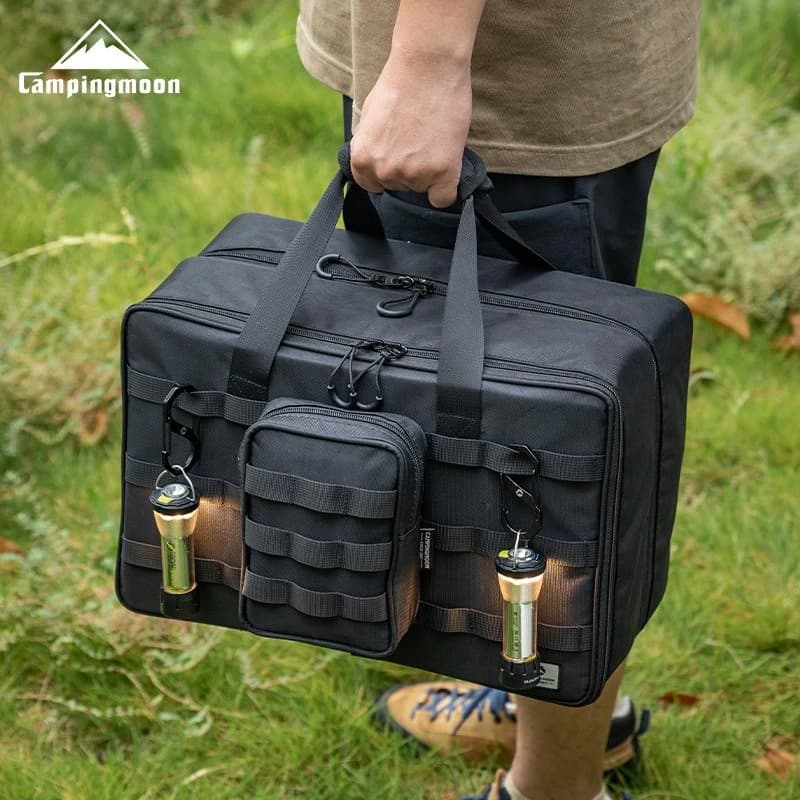 CAMPINGMOON BK-46 Large Capacity Storage Bag Camping IGT Module Collection Storage Bag Outdoor Tactical Packaging Kit - Image 1